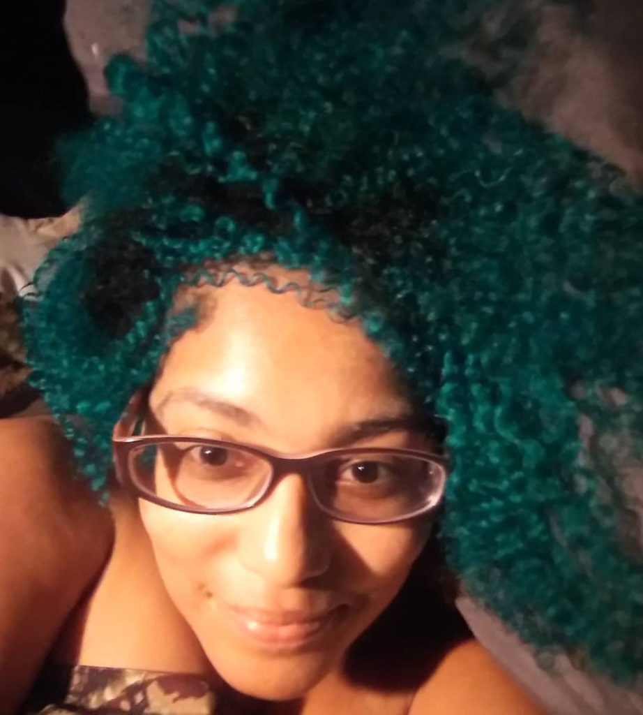 Emerald Green Hair