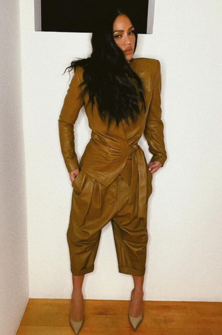 Cassie Wearing Balmain