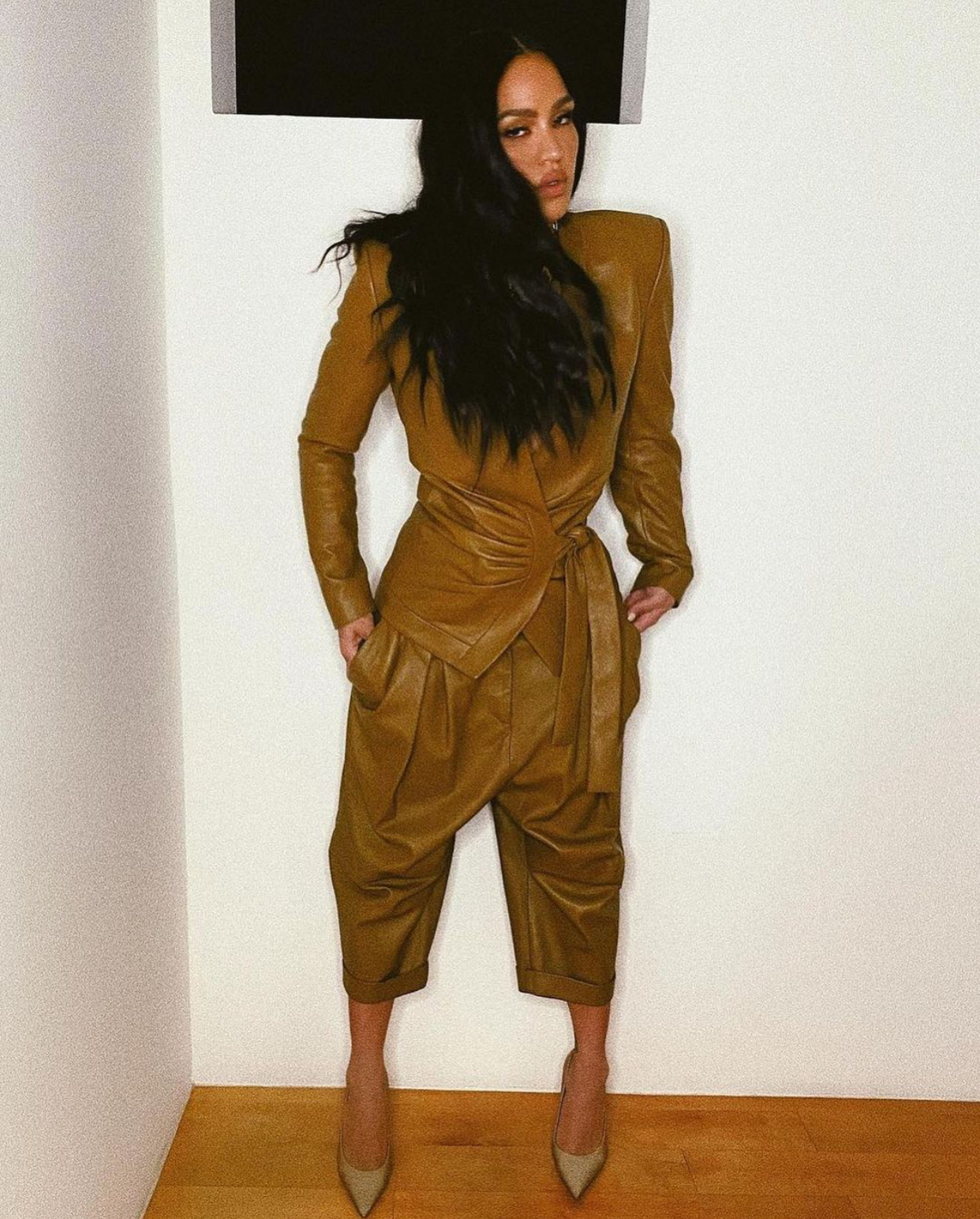 Cassie Wearing Balmain