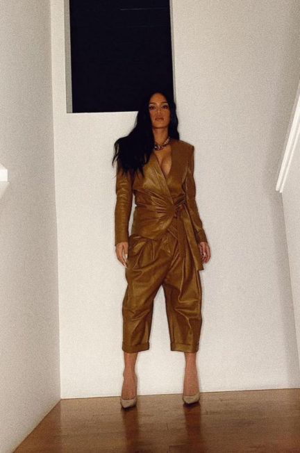 Cassie Wearing Balmain