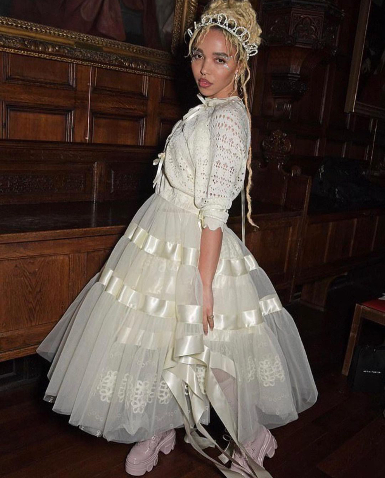 FKA Twigs Wearing Simone Rocha SS22