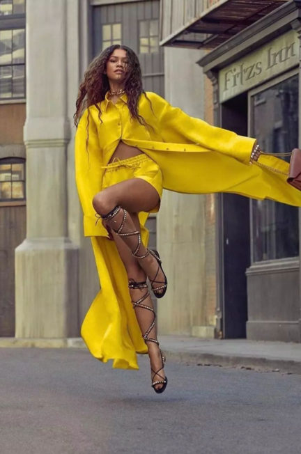 Zendaya for Maison Valentino Rendez Vous Campaign