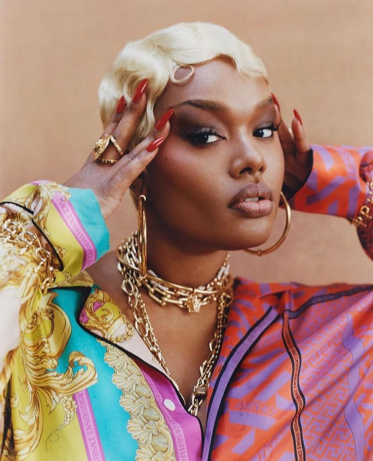 Precious Lee for Versace SS22