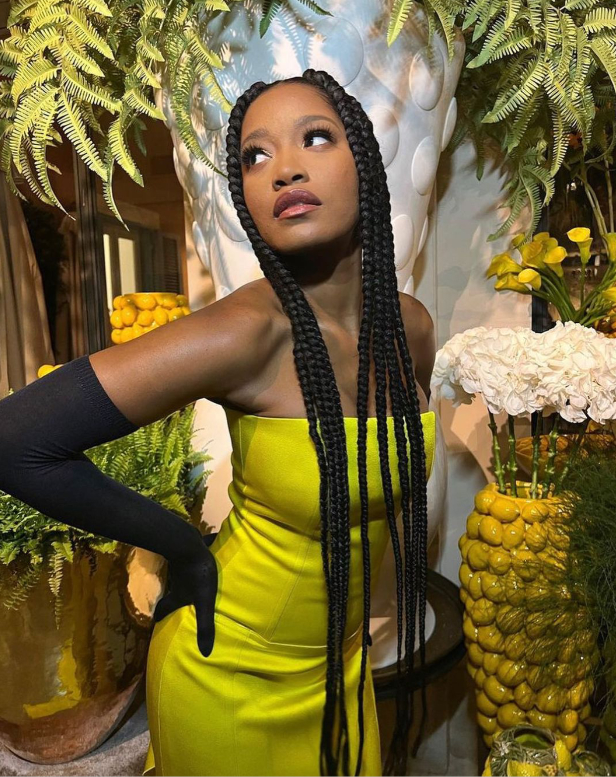 Keke Palmer in Prada at NOPE Premiere