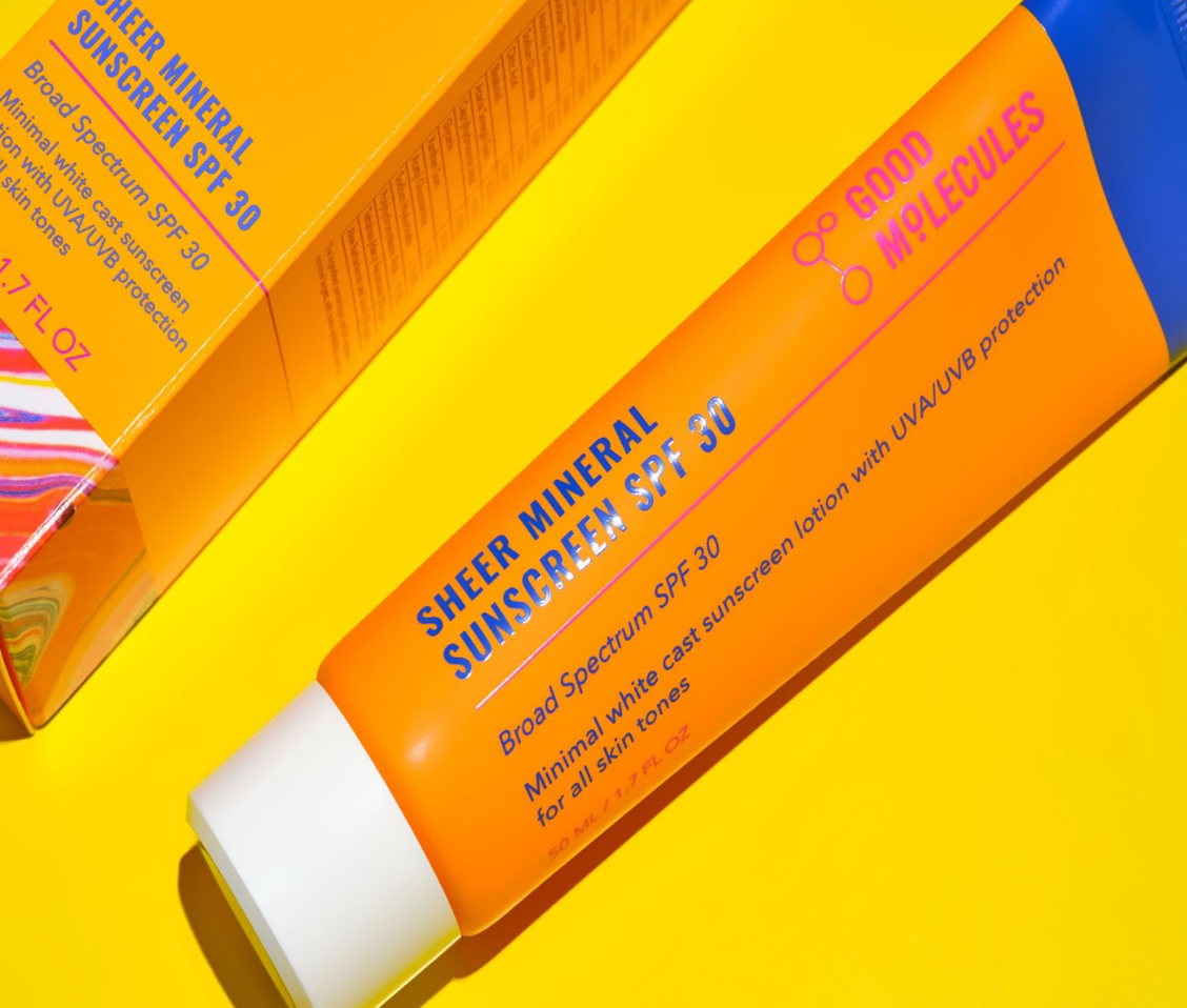 Good Molecules Sheer Mineral Sunscreen SPF 30