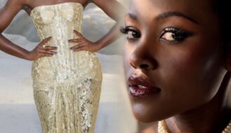 Lupita Nyong’o Nicholas Oakwell Couture The Odyssey Premiere Gown-Old Hollywood Inspired